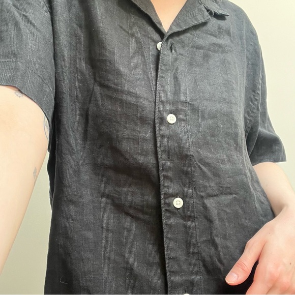 Black Banana Republic Linen Shirt - Picture 10 of 16